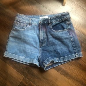 PacSun 2 Tone Mom Shorts